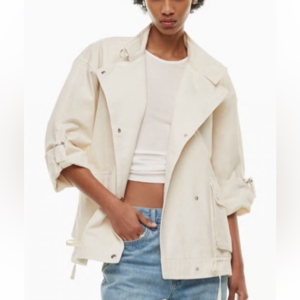 Aritzia Wilfred Free oversized jacket